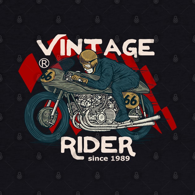 Vintage Rider motorcycle by SpaceWiz95